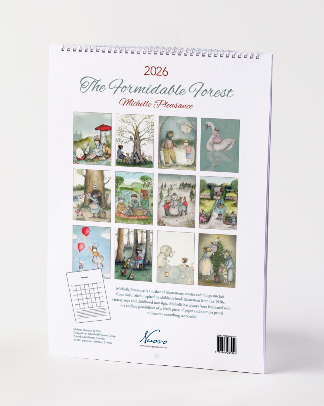 The Formidable Forest 2026 Calendar by Nuovo Group x Michelle Pleasance