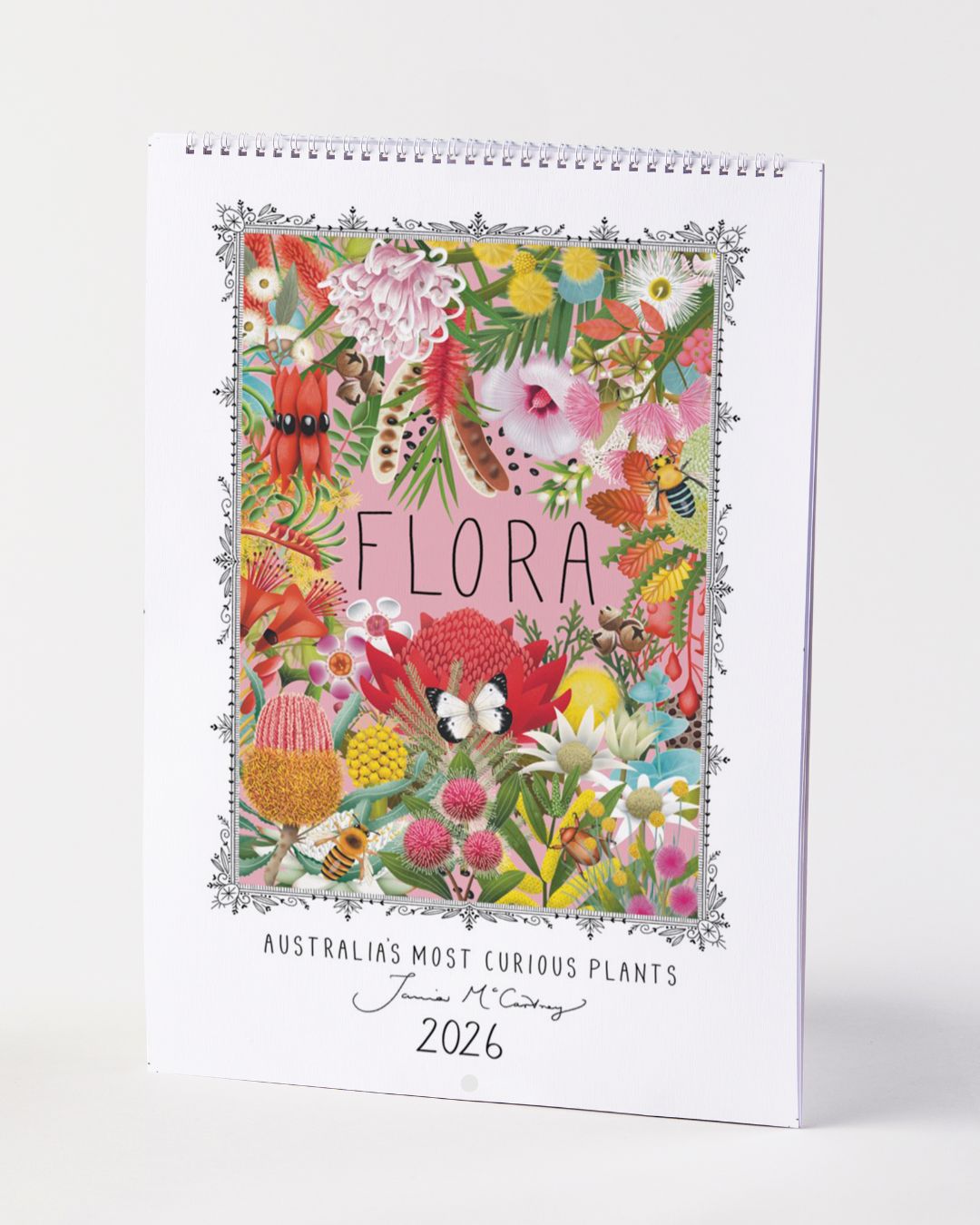 Flora - Australia’s Most Curious Plants 2026 Calendar by Nuovo Group x Tania McCartney