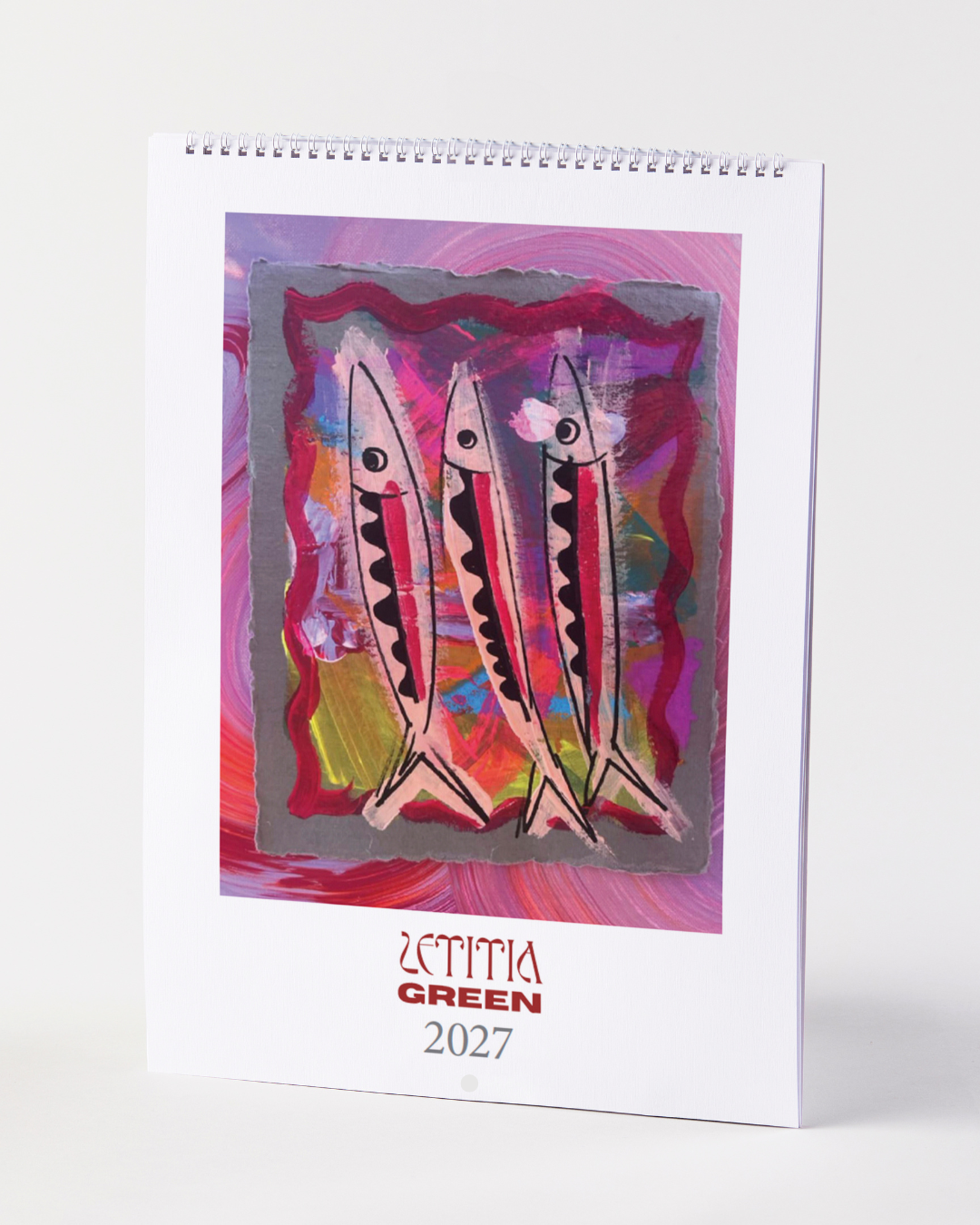2027 Letitia Green Calendar by Nuovo Group