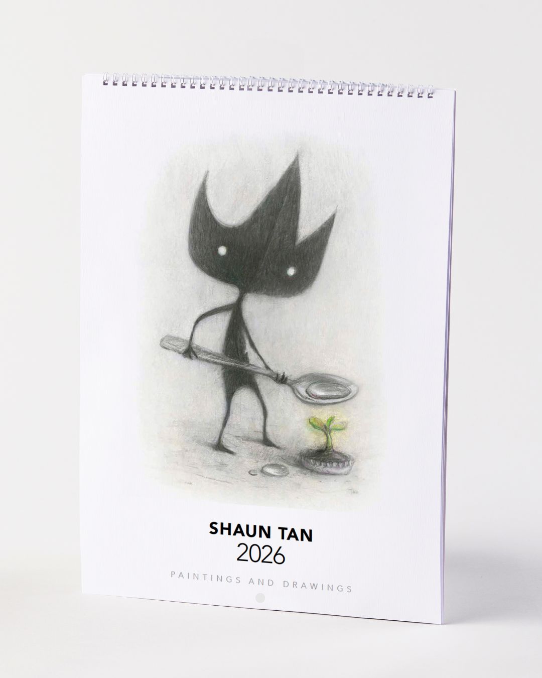 Paintings and Drawings 2026 Calendar by Nuovo Group x Shaun Tan