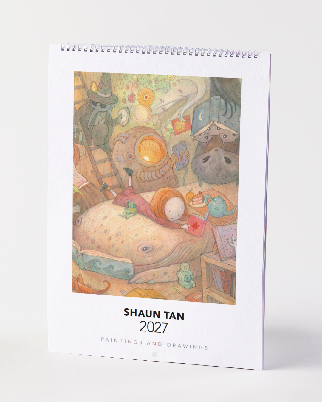 Paintings and Drawings 2027 Calendar by Nuovo Group x Shaun Tan