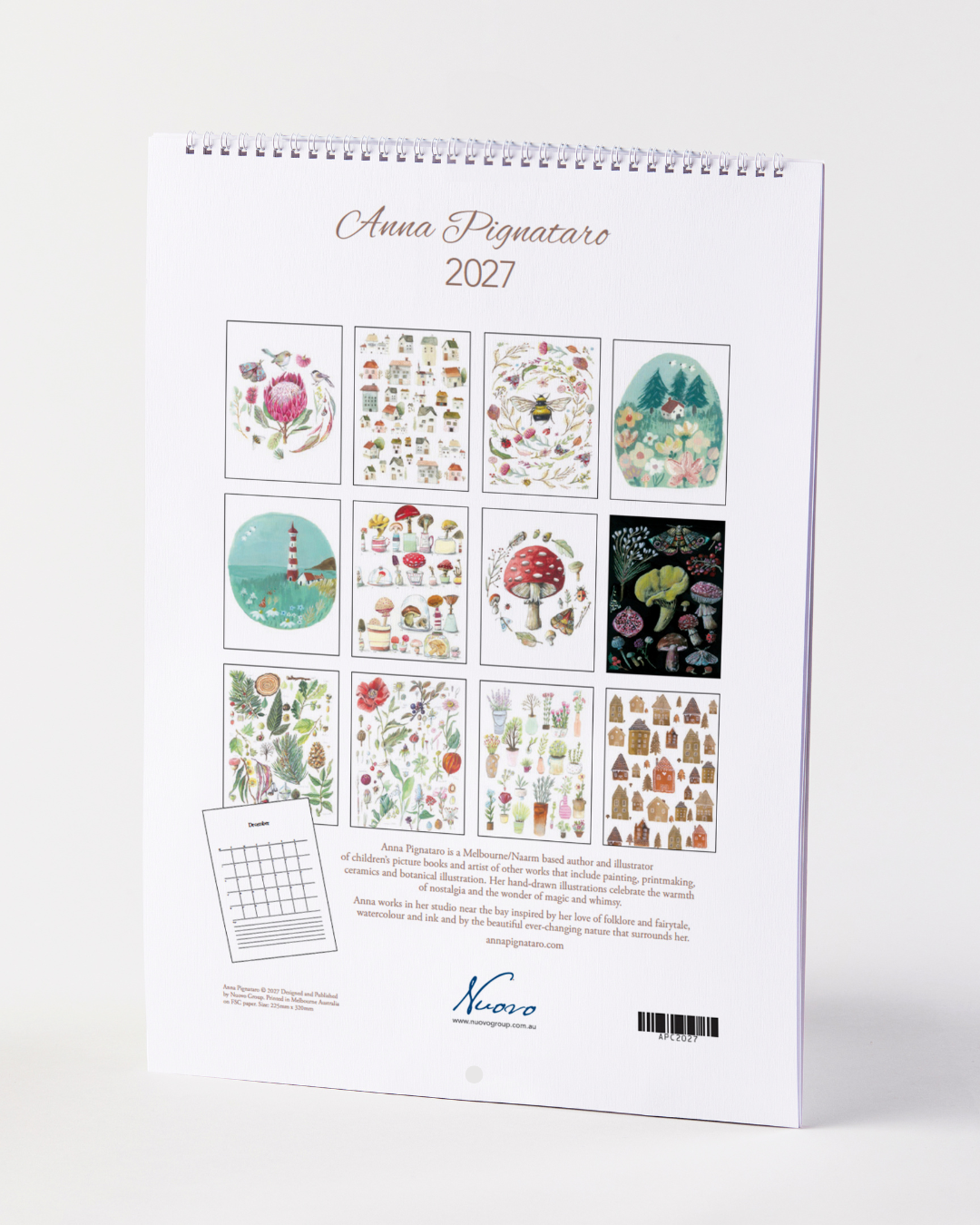 2027 Anna Pignataro Calendar by Nuovo Group