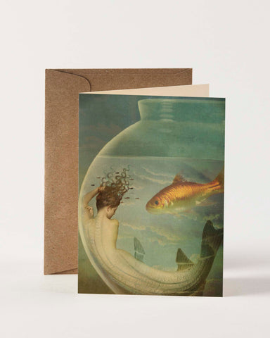 Greeting Card - Fishbowl by Nuovo Group x Catrin Welz-Stein