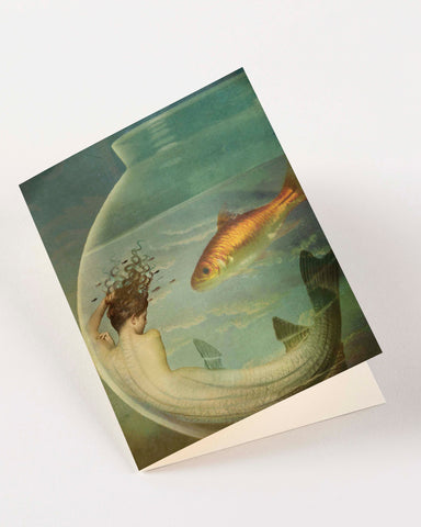 Greeting Card - Fishbowl by Nuovo Group x Catrin Welz-Stein