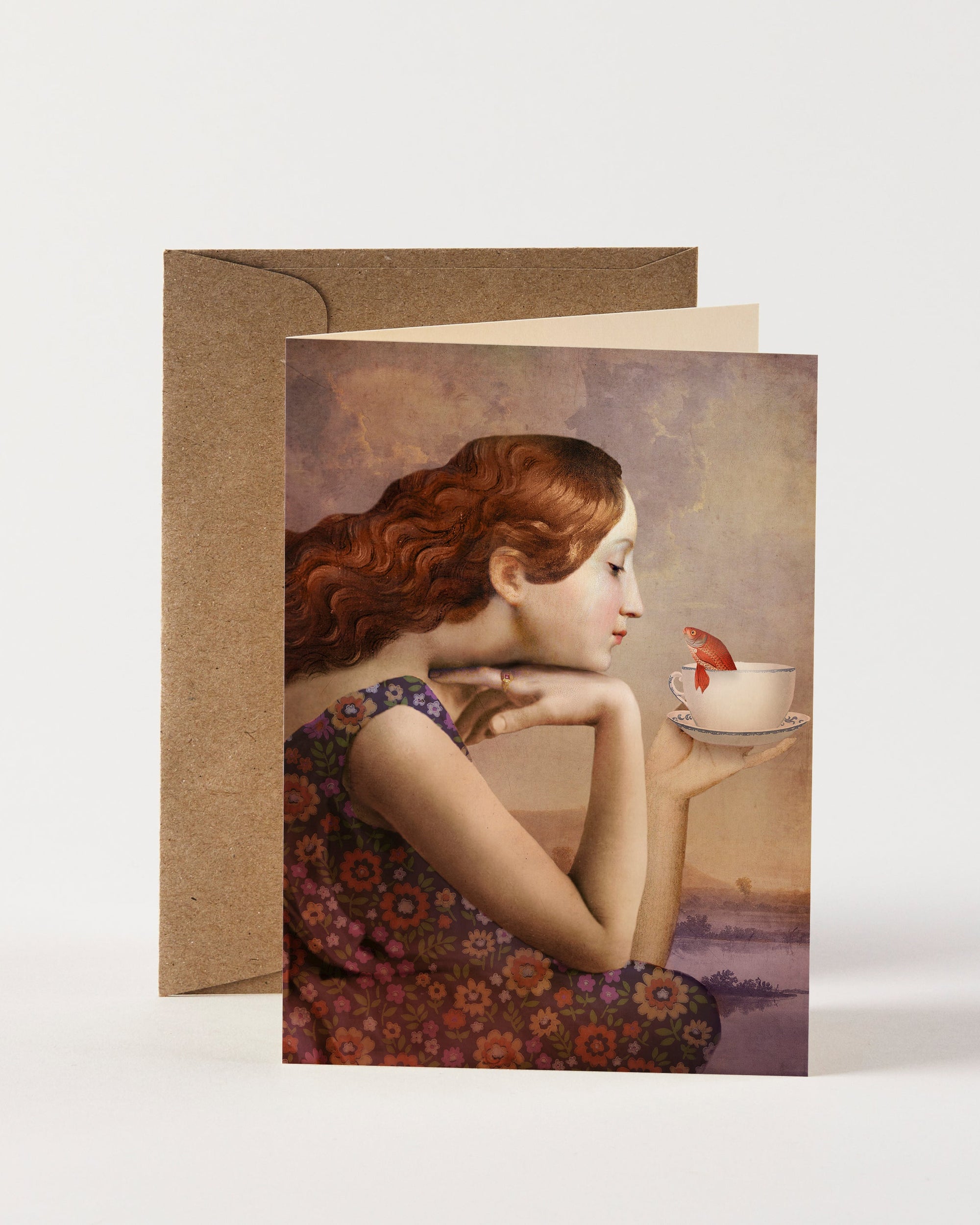 Greeting Card - Page of Cups by Nuovo Group x Catrin Welz-Stein