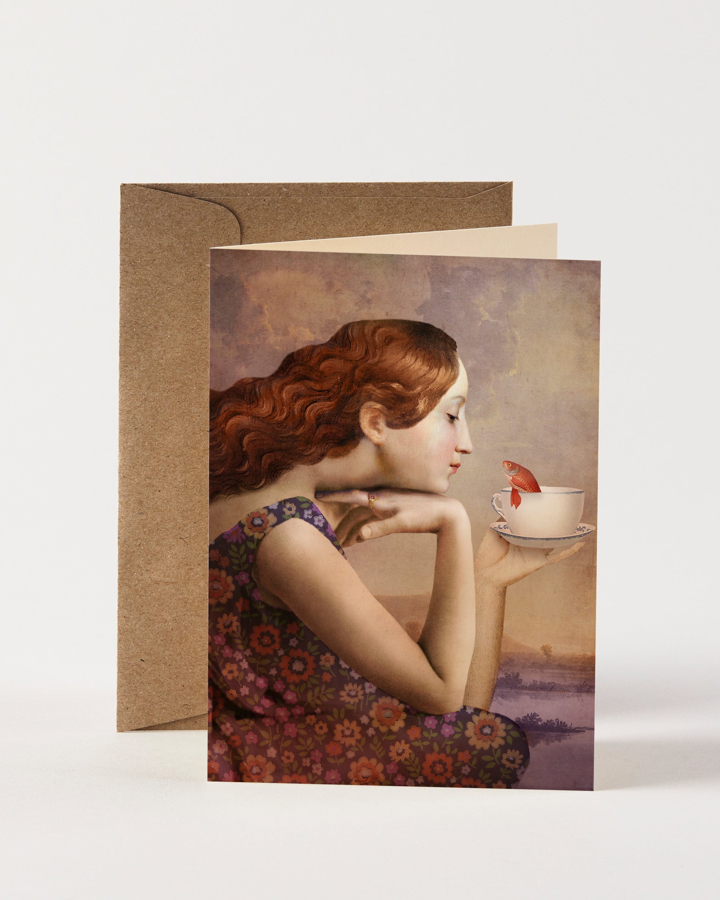 Greeting Card - Page of Cups by Nuovo Group x Catrin Welz-Stein