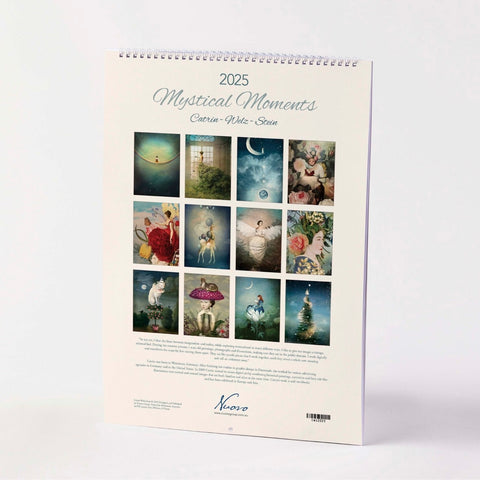 Mystical Moments 2025 Calendar by Nuovo Group x Catrin Welz-Stein