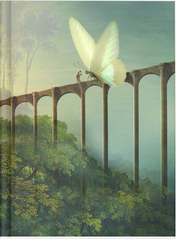 White Butterfly & Man on a Bridge by Nuovo Group x Catrin Welz-Stein