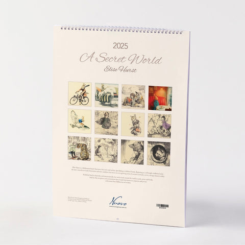 A Secret World 2025 Calendar by Nuovo Group x Elise Hurst