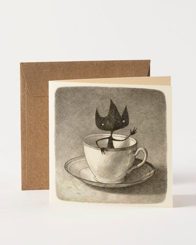 Greeting Card - Eric in His Teacup by Nuovo Group x Shaun Tan