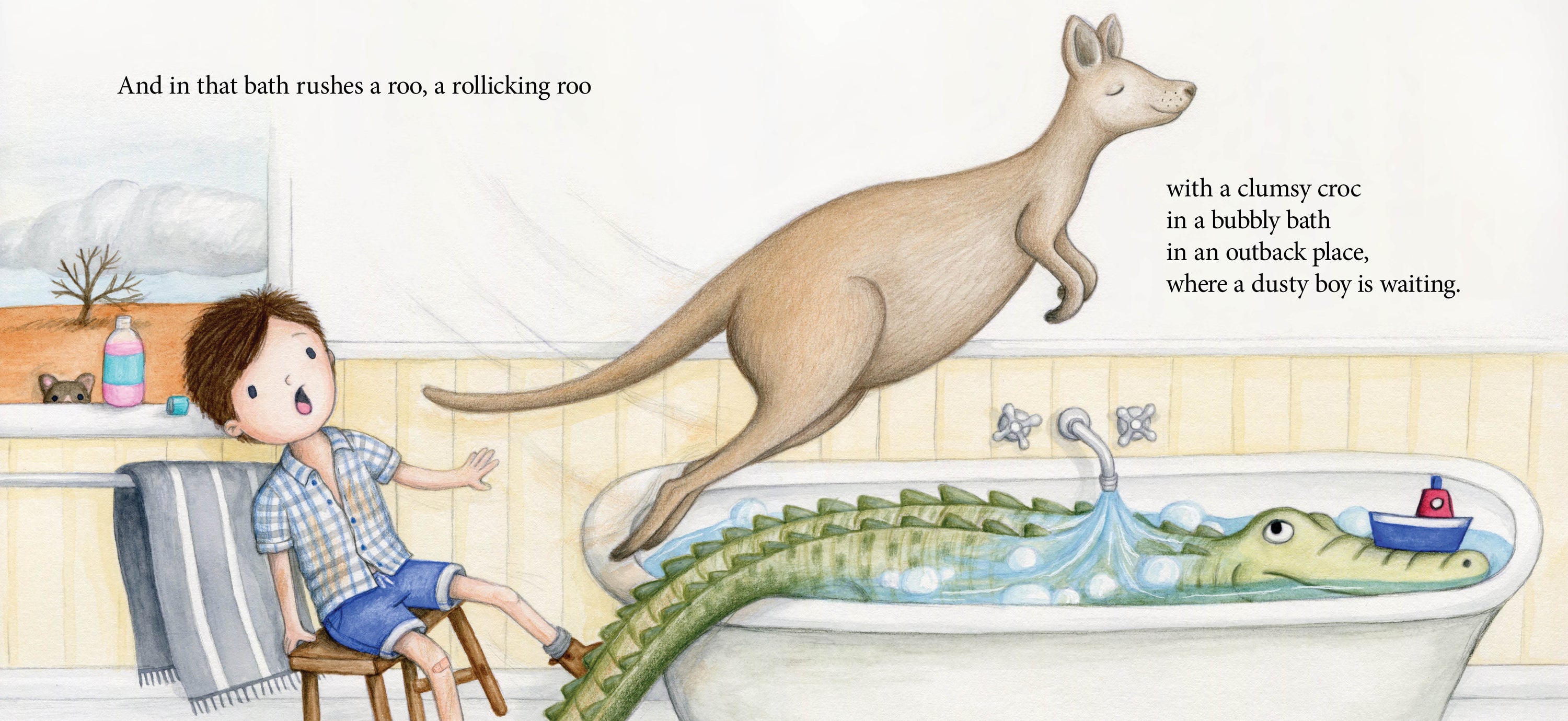 When The Waterhole Dries Up - 2022 CBCA Shortlist Book,  2021 Speech Pathology Australia Shortlist Book